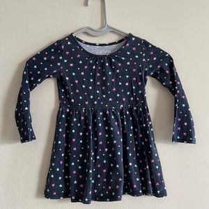 76. Children’s Place blue colorful ⭐️ girly dress